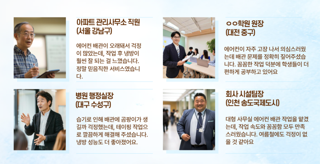 에어컨 배관 테이핑 후기